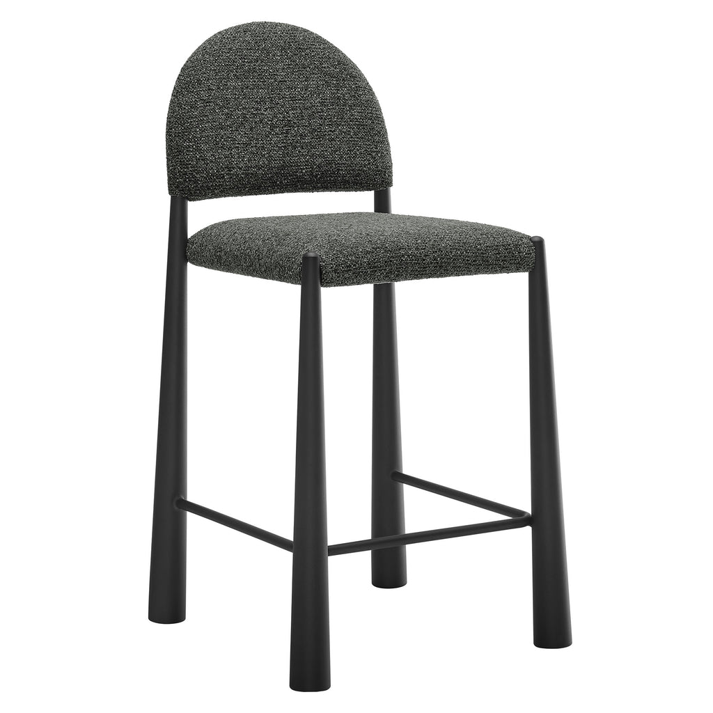 Modway Hayley Upholstered Fabric Counter Stool  
