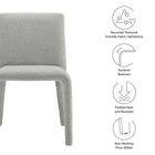 Modway Rhodes Fabric Upholstered Dining Chair