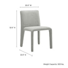 Modway Rhodes Fabric Upholstered Dining Chair