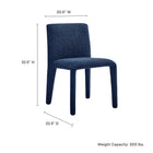 Modway Rhodes Fabric Upholstered Dining Chair