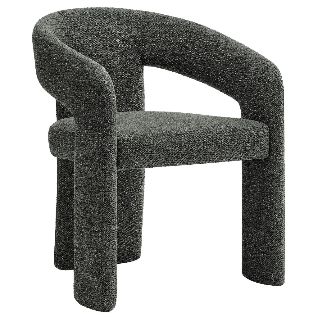 Modway Oslo Barrel Fabric Upholstered Dining Accent Chair  