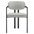Modway Elio Barrel Fabric and Metal Dining Chair
