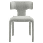 Modway Stellan Curved Back Boucle Upholstered Dining Chair Set of 2