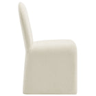 Modway Junia Boucle Upholstered Arch Armless Dining Chair