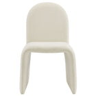 Modway Junia Boucle Upholstered Arch Armless Dining Chair