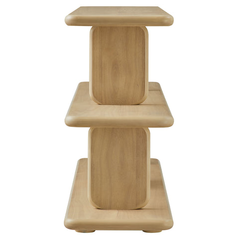 Modway Lyle Sculptural 2-Tier Bookshelf  