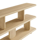 Modway Lyle Sculptural 2-Tier Bookshelf