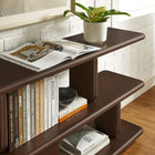 Modway Lyle Sculptural 2-Tier Bookshelf