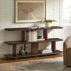 Modway Lyle Sculptural 2-Tier Bookshelf