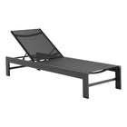 Modway Tahoe Outdoor Patio Mesh and Aluminum Chaise Lounge  
