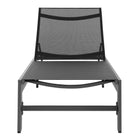 Modway Tahoe Outdoor Patio Mesh and Aluminum Chaise Lounge