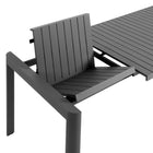 Modway Tahoe Outdoor Patio Aluminum Extendable Dining Table