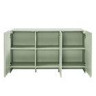 Modway Dahlia Fluted and Scalloped Sideboard Storage Cabinet
