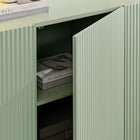 Modway Dahlia Fluted and Scalloped Sideboard Storage Cabinet