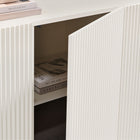 Modway Dahlia Fluted and Scalloped Sideboard Storage Cabinet