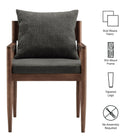 Modway Remington Wood Dining Armchair