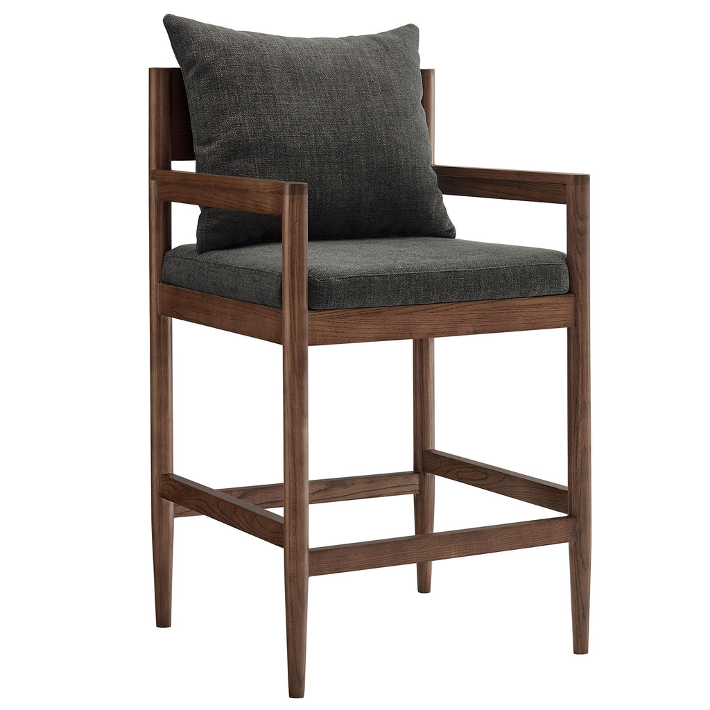 Modway Remington Wood Counter Stool  