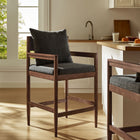 Modway Remington Wood Counter Stool