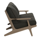 Modway Saratoga 4-Piece Outdoor Patio Teak Wood Furniture Set - EEI-7270-WGR