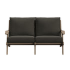 Modway Saratoga Outdoor Patio Teak Wood Loveseat