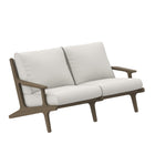 Modway Saratoga Outdoor Patio Teak Wood Loveseat  