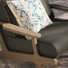 Modway Saratoga Outdoor Patio Teak Wood Armchair