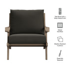 Modway Saratoga Outdoor Patio Teak Wood Armchair