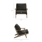 Modway Saratoga Outdoor Patio Teak Wood Armchair