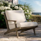 Modway Saratoga Outdoor Patio Teak Wood Armchair