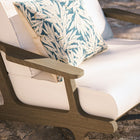 Modway Saratoga Outdoor Patio Teak Wood Armchair
