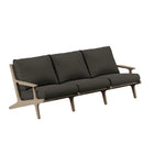 Modway Saratoga 4-Piece Outdoor Patio Teak Wood Furniture Set - EEI-7270-WGR
