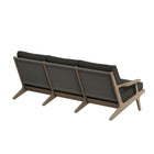 Modway Saratoga 4-Piece Outdoor Patio Teak Wood Furniture Set - EEI-7270-WGR