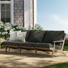 Modway Saratoga Outdoor Patio Teak Sofa