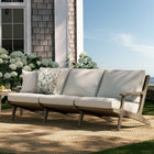 Modway Saratoga Outdoor Patio Teak Sofa