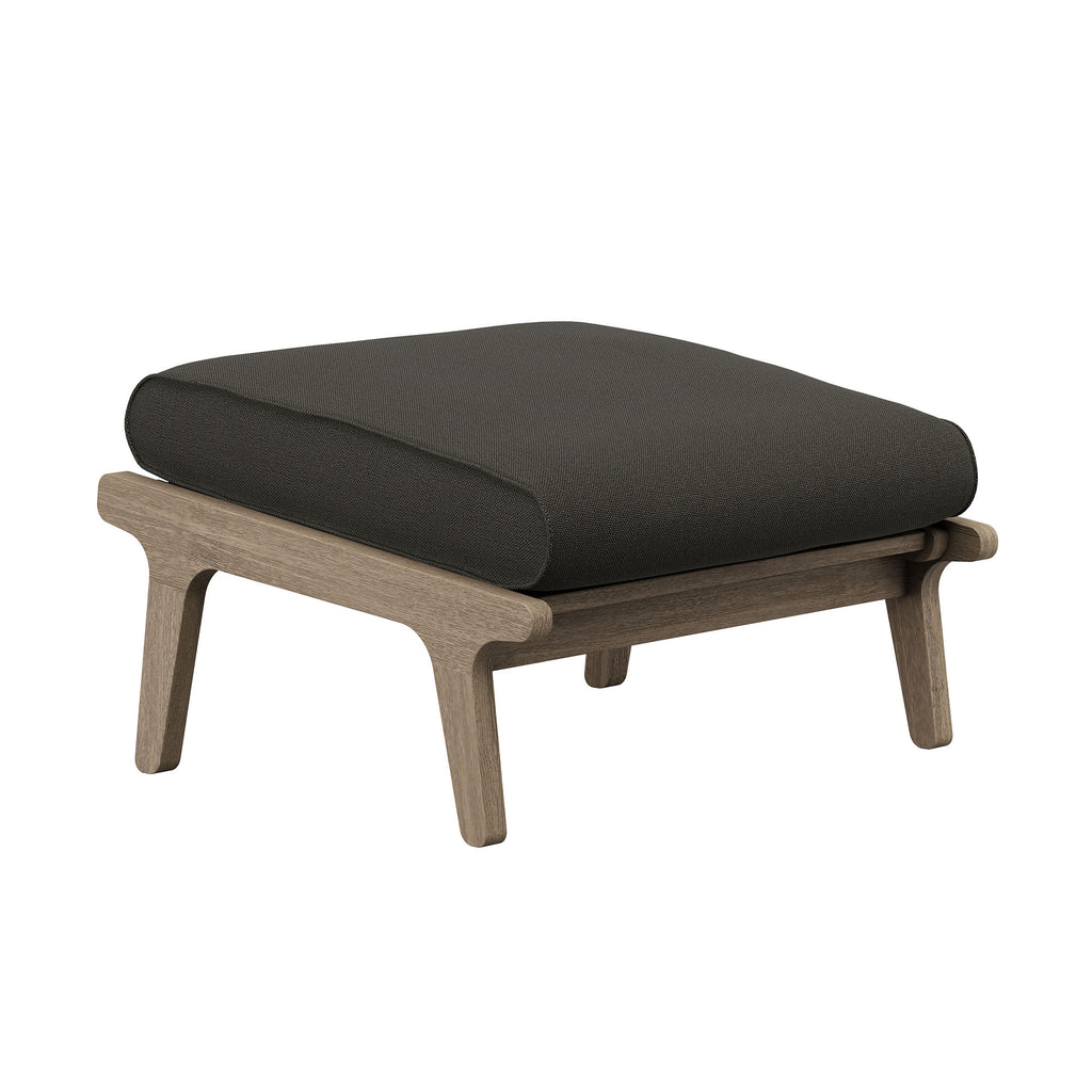 Modway Saratoga Outdoor Patio Teak Ottoman
