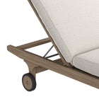 Modway Saratoga Outdoor Patio Teak Chaise Lounge Chair