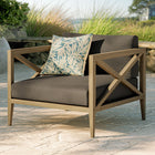 Modway Northlake Outdoor Patio Teak Armchair