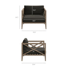 Modway Northlake Outdoor Patio Teak Armchair