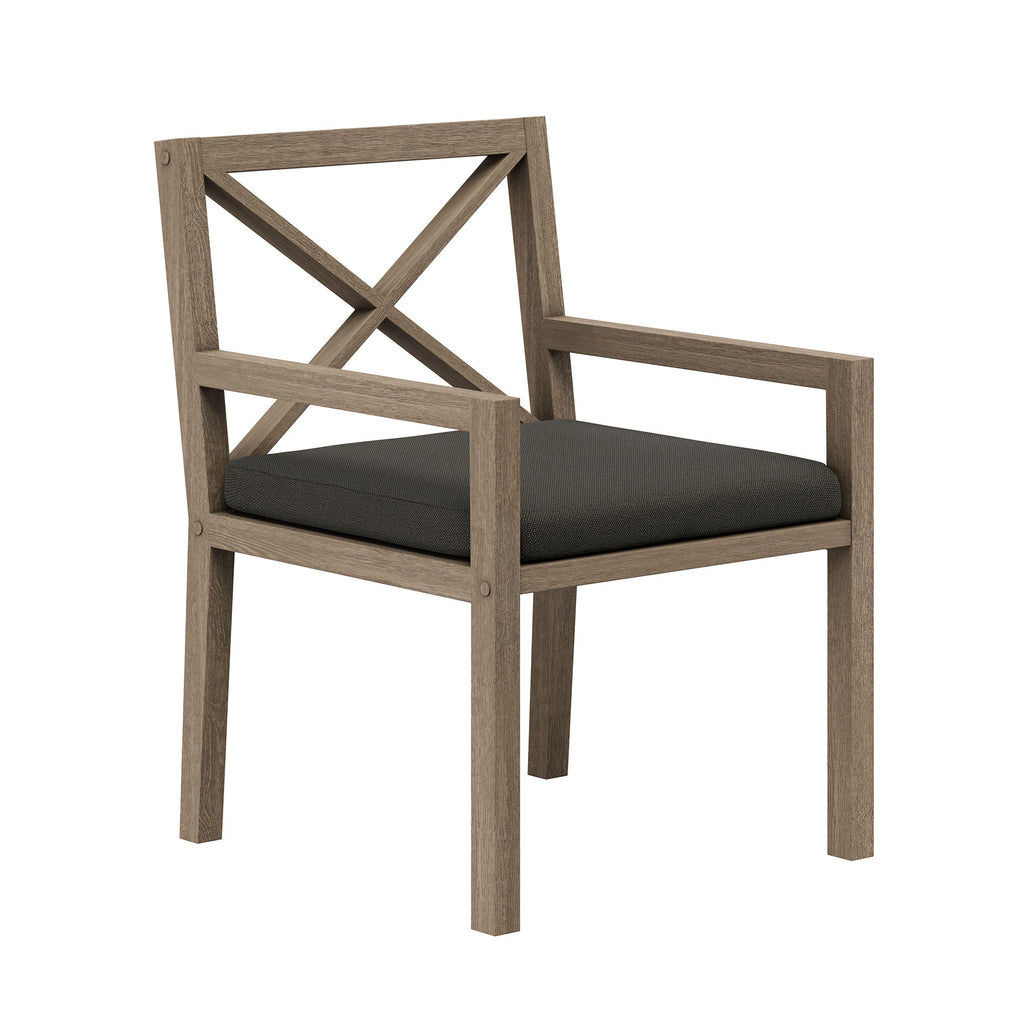 Modway Northlake Outdoor Patio Teak Dining Armchair