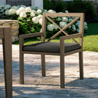 Modway Northlake Outdoor Patio Teak Dining Armchair