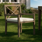 Modway Northlake Outdoor Patio Teak Dining Armchair