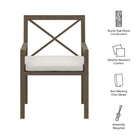 Modway Northlake Outdoor Patio Teak Dining Armchair