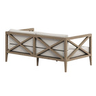 Modway Northlake Outdoor Patio Teak Loveseat