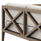 Modway Northlake Outdoor Patio Teak Loveseat