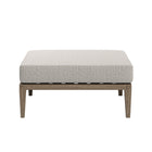 Modway Northlake Outdoor Patio Teak Ottoman