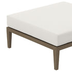 Modway Northlake Outdoor Patio Teak Ottoman