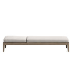 Modway Northlake Outdoor Patio Teak Chaise Lounge
