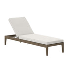 Modway Northlake Outdoor Patio Teak Chaise Lounge  