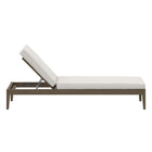 Modway Northlake Outdoor Patio Teak Chaise Lounge