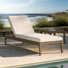 Modway Northlake Outdoor Patio Teak Chaise Lounge